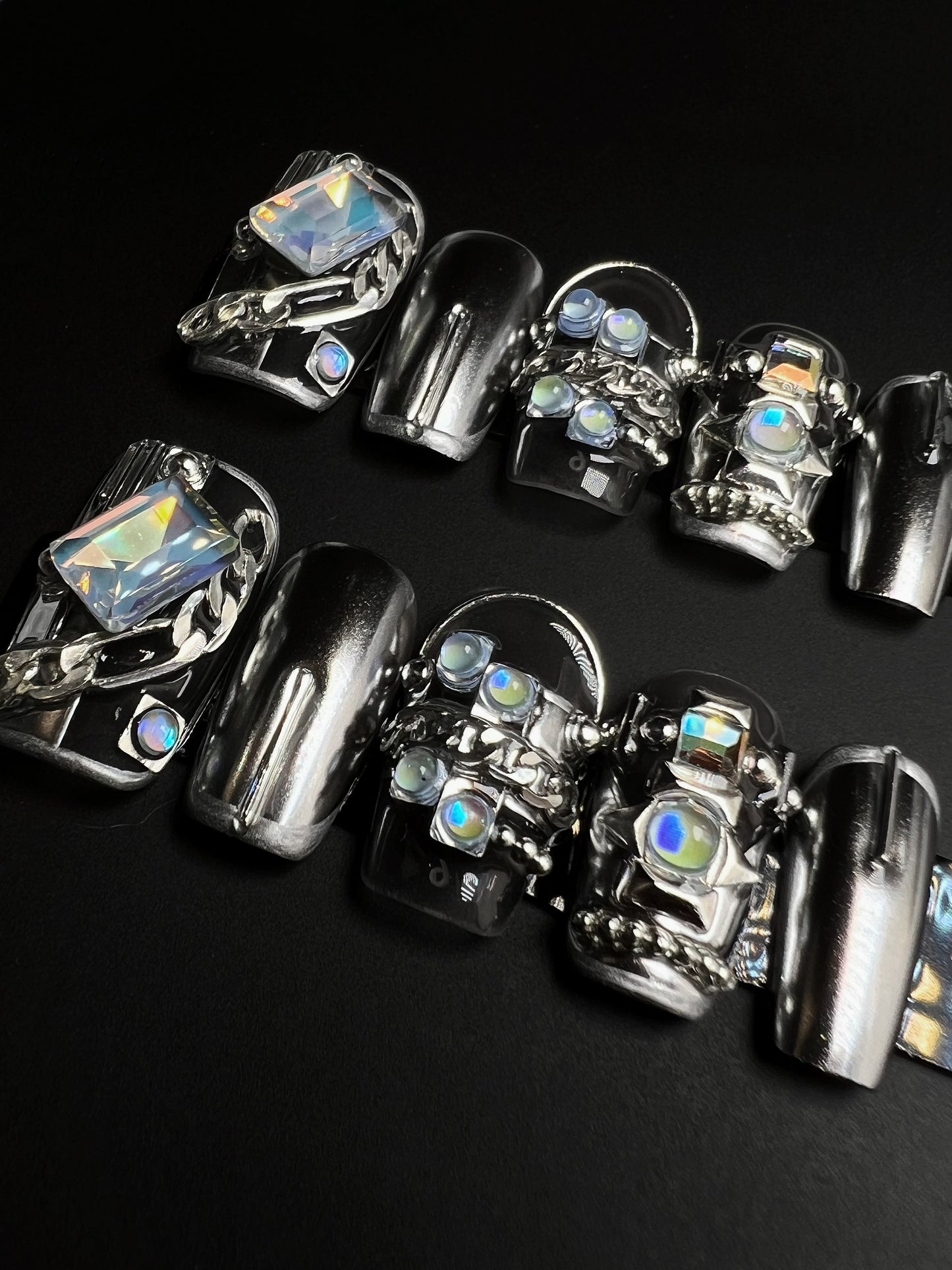 Ephemeral: Unleash Confidence with Our Mysterious Press-On Nail Collection