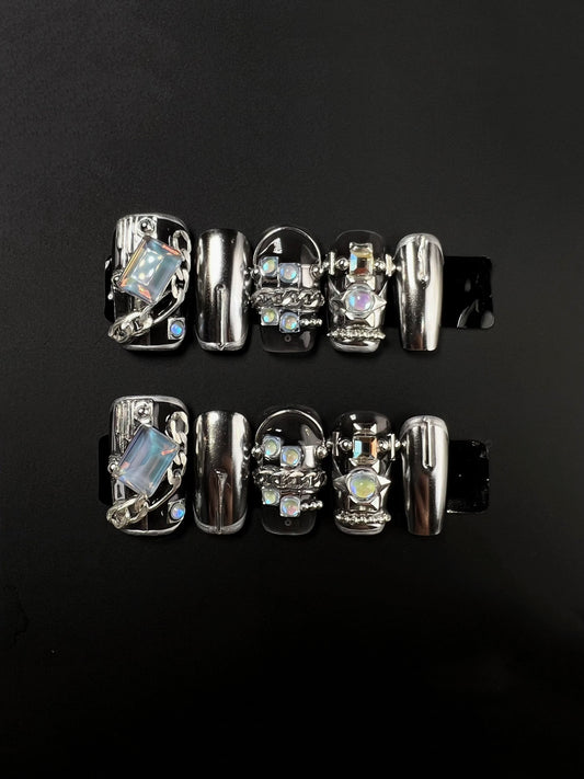 Ephemeral: Unleash Confidence with Our Mysterious Press-On Nail Collection