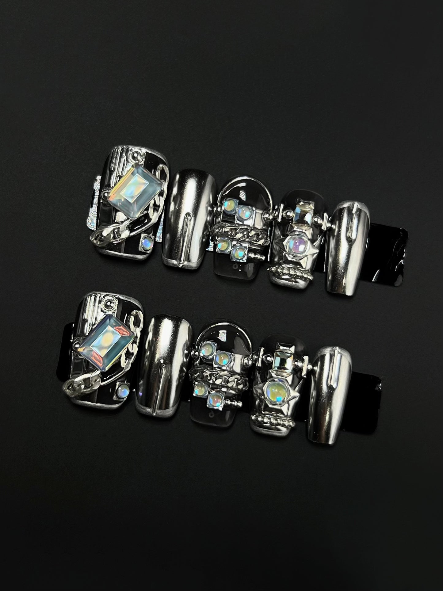 Ephemeral: Unleash Confidence with Our Mysterious Press-On Nail Collection