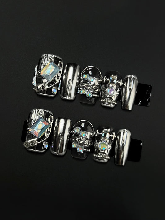 Ephemeral: Unleash Confidence with Our Mysterious Press-On Nail Collection